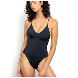 DOS GARDENIAS Darkstar The Strappy One-Piece Swimsuit Size 5